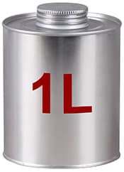 Металлическая емкость 1 литр, как внутренняя тара для № ООН 1203