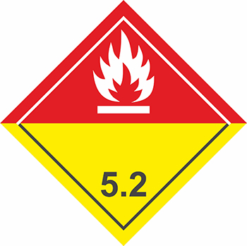 Номер образца знака опасности 5.2